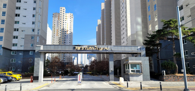 지난 8일 찾은 대구 달성군 유가읍의 한 공공건설임대주택. 