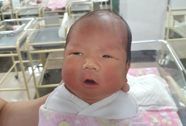 곽수지 산모 아기
