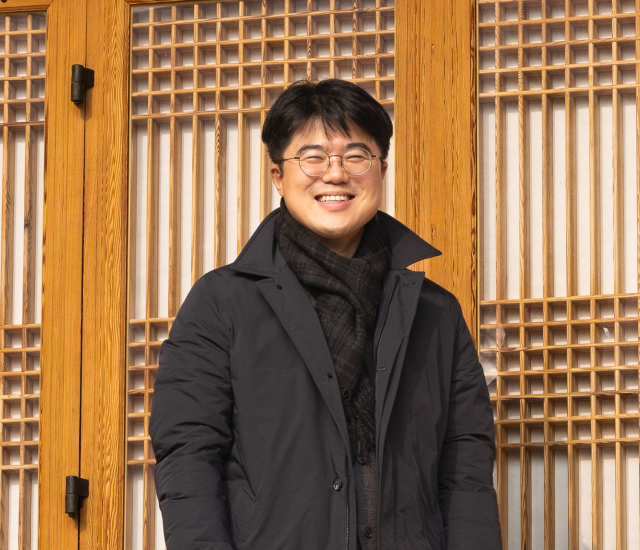 태영호 국회의원 수석보좌관 신대경 씨의 모습. 고도현 기자