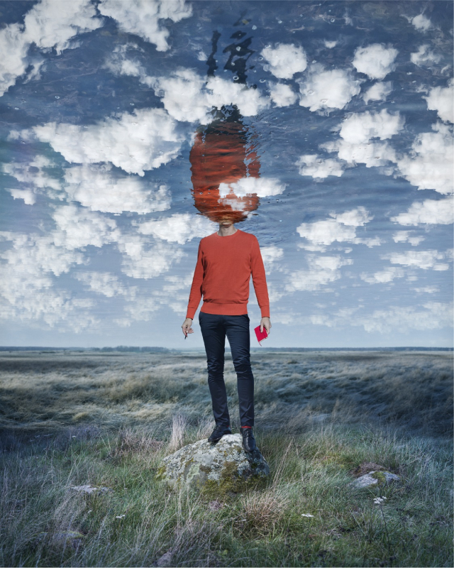 Erik Johansson, Head in the Clouds, 2022.