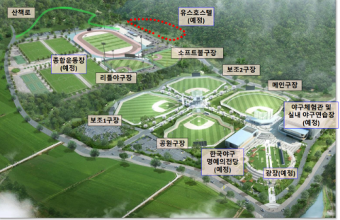 KBO 야구센터, 부산·강원·충북에 지어진다