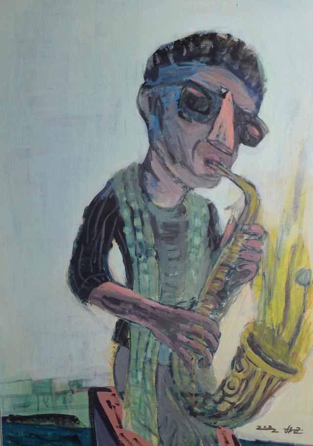 김하균, 열정, 65x90cm, 2022.