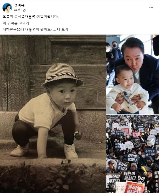 전여옥 전 국회의원 페이스북