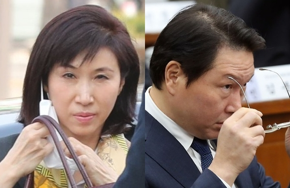 노소영, 최태원. 연합뉴스
