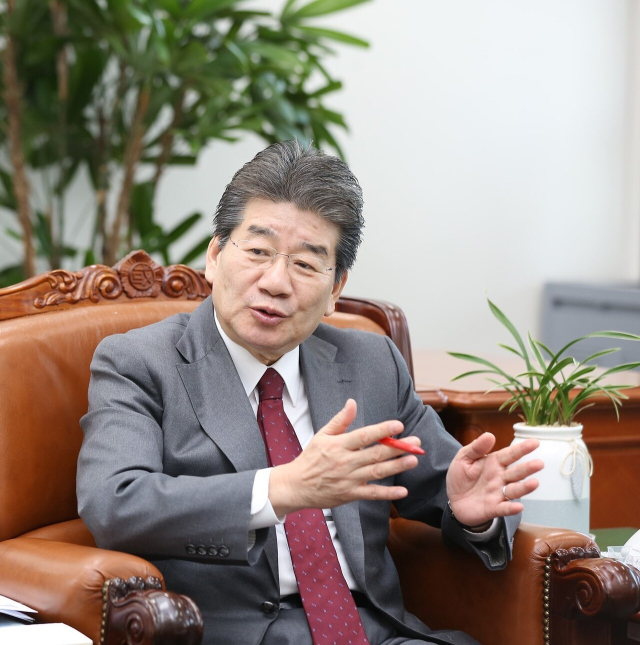 강석호 신임 한국자유총연맹 총재.