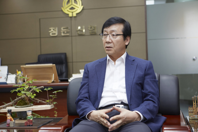 김상수 청운신협 이사장은 26일 매일신문과 가진 창립 50주년 인터뷰에서 