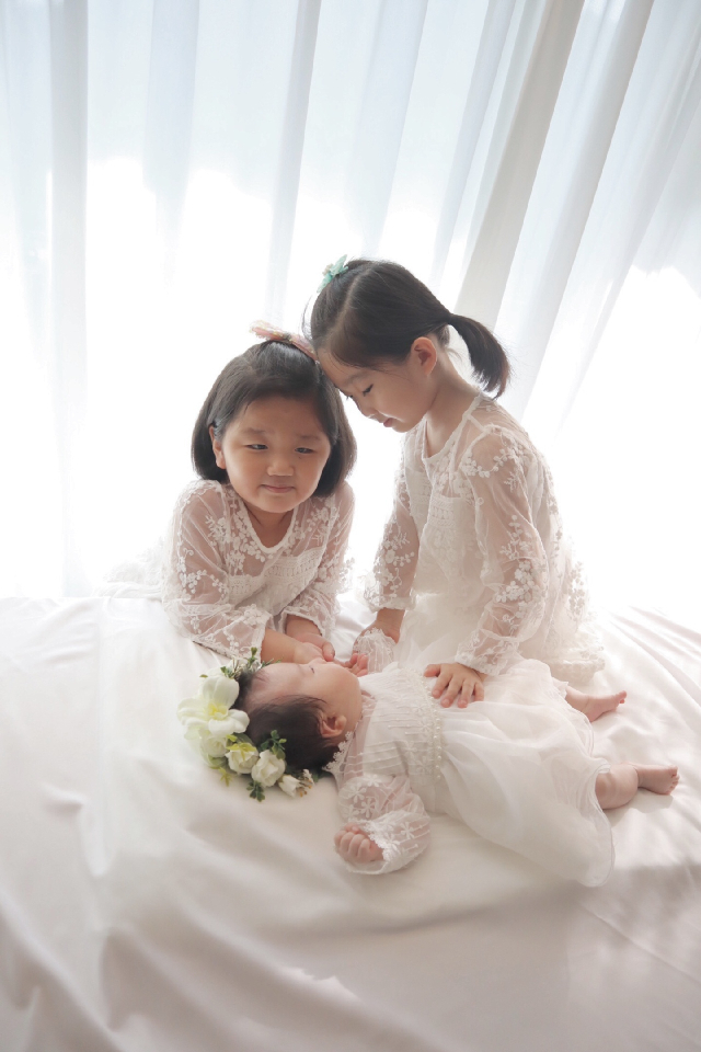 류승연·석영준 부부의 첫째 딸 지율(9), 둘째 딸 시현(6), 셋째 딸 아연.