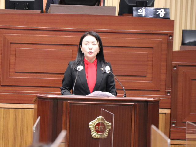 경북도의회 정경민 의원. 경북도의회 제공