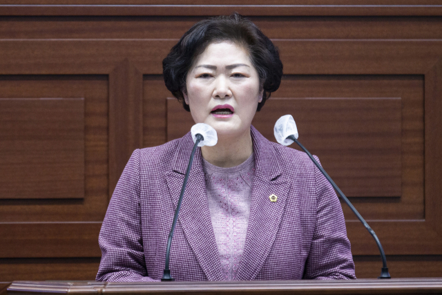 경북도의회 남영숙 농수산위원장. 경북도의회 제공