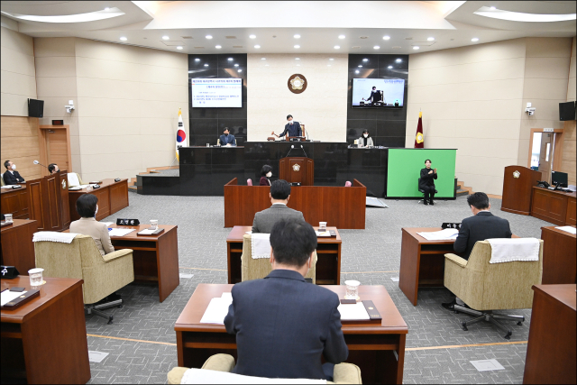 대구 서구의회가 지난 23일 본회의를 끝으로 2022년 의사일정을 마무리했다. 서구의회 제공
