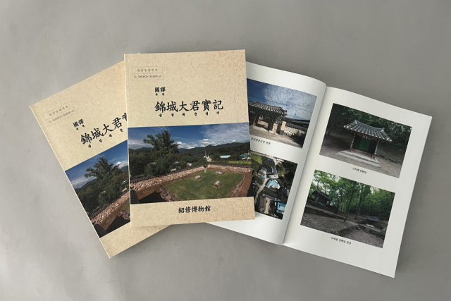 영주시가 28일 발간한 금성대군실기 국역서. 영주시 제공