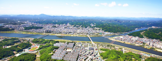 안동시 전경