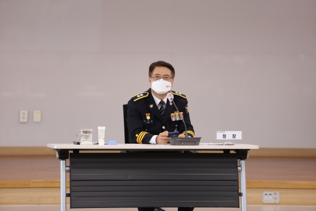최주원 경북경찰청장이 지난해 12월 30일 취임했다. 경북경찰청 제공