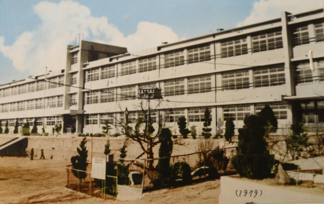 1979년 영주초등학교 전경. 학교 제공