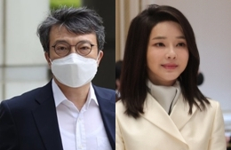 김의겸, 김건희. 연합뉴스