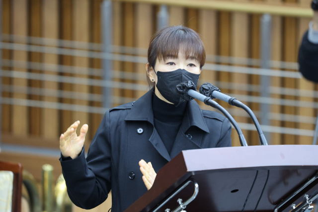 유해진 용산소방서 현장대응단 소방관이 4일 국회에서 열린 