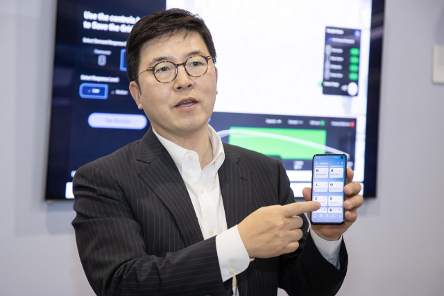 최윤호 HCA(Home Connectivity Alliance) 의장 겸 대표이사가 5일(현지시간) 미국 라스베이거스에서 개막한 