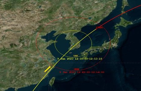 2.4t 美위성 한반도 추락 가능성에 '경계경보' 