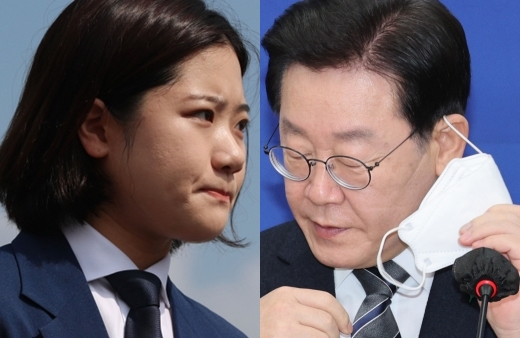 박지현, 이재명. 연합뉴스