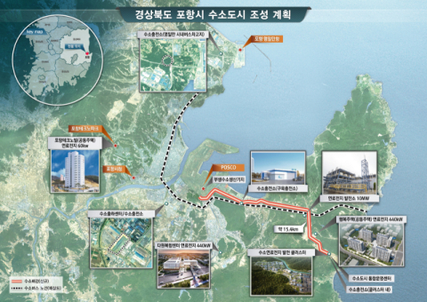 포항 '수소도시' 올해 본격 구축…공동주택·교통 에너지원 활용