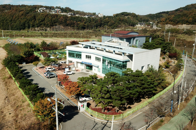 군위군 맑은물사업소 전경