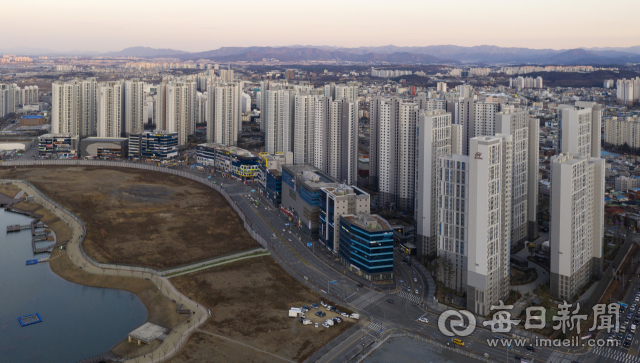경산 중산지구 매개발지인 중산지 주변 상업업무용지. 매일신문 DB