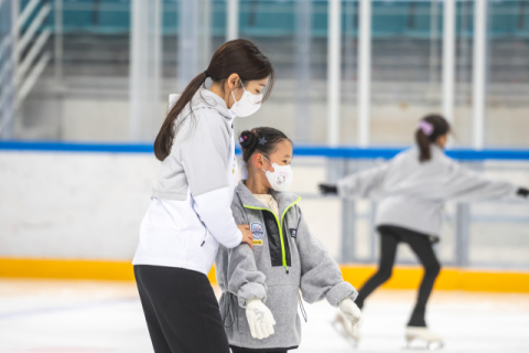 '피겨여왕' 김연아, 특별 지도, 꿈나무 실력 쑥쑥