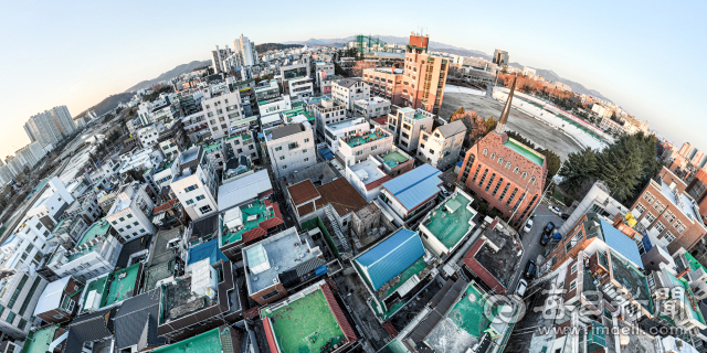 대구 북구 대현동 일대에서 바라본 이슬람 사원 건축 부지의 모습. 매일신문DB