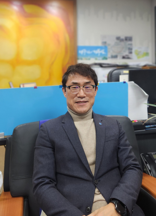 이호경 대구FC엔젤클럽 회장. 신중언 기자