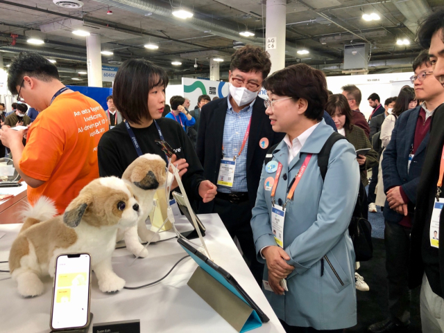 CES2023 경상북도관 모습. 경북도 제공