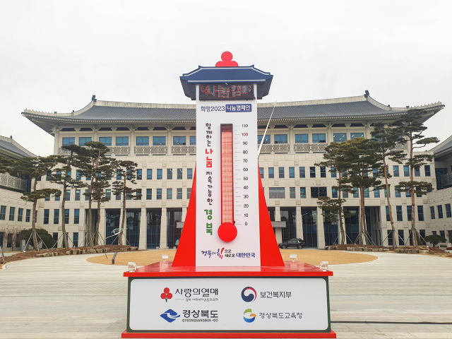 경북사회복지공동모금회는 17일 연말연시 이웃돕기 모금운동인 