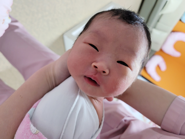 김다혜 산모 아기