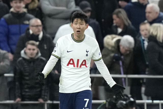 잉글랜드 프로축구 프리미어리그 토트넘 훗스퍼 손흥민. 연합뉴스