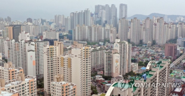 수성구 아파트촌. 기사내용과는 무관함. 연합뉴스