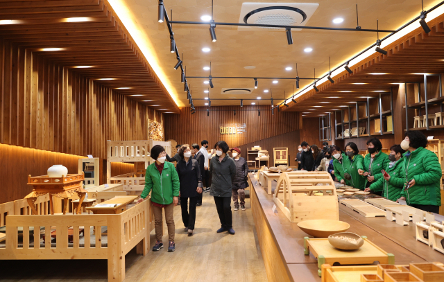 의성의 목재문화체험장. 경북도 제공