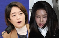 고민정, 김건희. 연합뉴스
