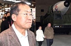 홍준표, 김주애, 김정은, 북한 미사일. 연합뉴스