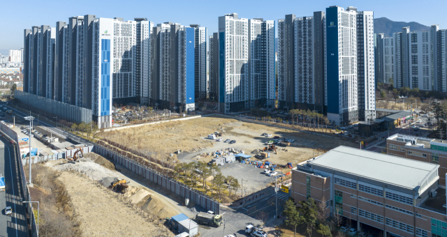대구 달서구 월성동 월배1고등학교 예정 부지 모습. 매일신문DB