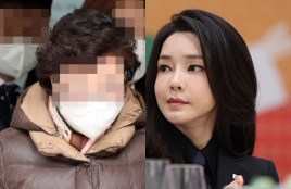 윤석열 대통령 장모 최은순 씨, 윤석열 대통령 부인 김건희 여사. 연합뉴스
