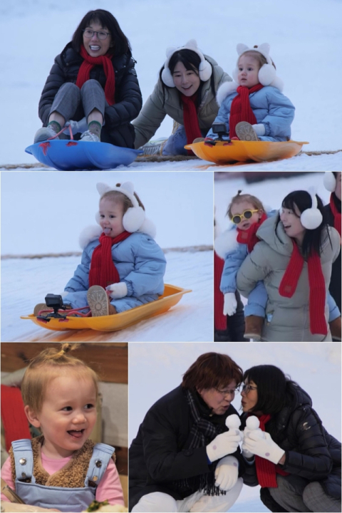 [TV] 4살 젠과 외할머니의 극과 극 썰매 듀오   