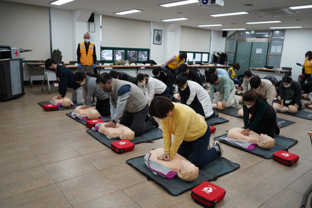 대구적십자사 응급처치 교육 실시