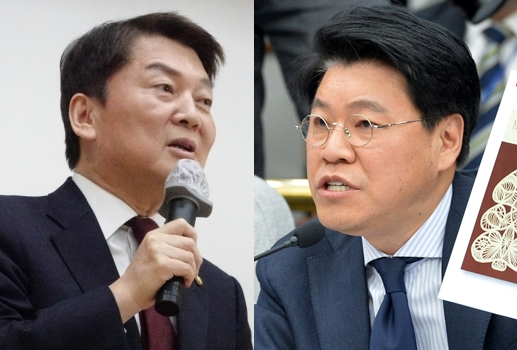 안철수 의원, 장제원 의원. 자료사진 연합뉴스