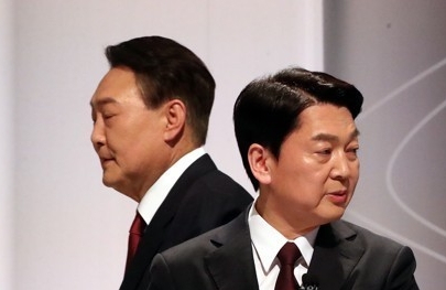 윤석열, 안철수. 연합뉴스