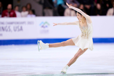 클린·클린·클린…김연아 소환한 이해인, 14년만에 4대륙선수권 金빛 연기
