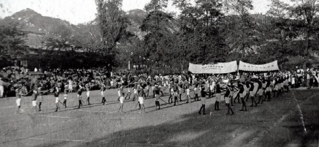 1920년 춘양초등학교 가을운동회 모습. 춘양초 제공