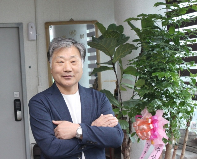 황지원 ㈜일진산업 대표이사는 층간소음을 획기적으로 줄일 수 있는 