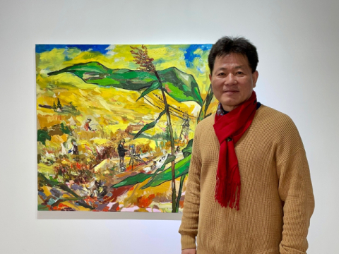 [전시속으로] “나는 농부처럼 그림 짓는 ‘화부(畵夫)’” 황우철 작가 개인전