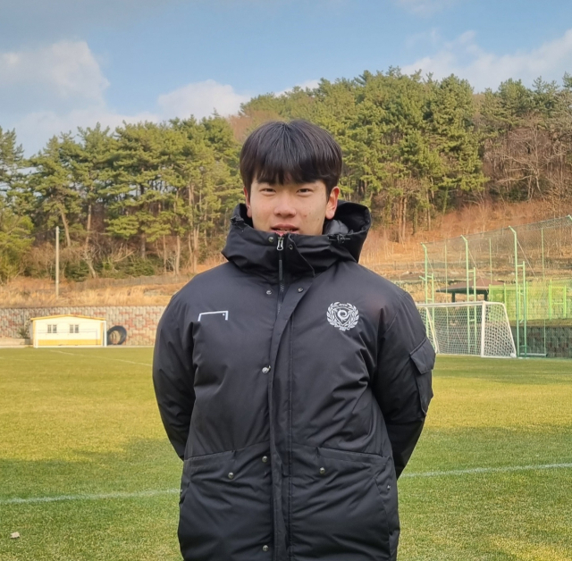 프로축구 대구FC 소속 측면 수비수 황재원. 신중언 기자