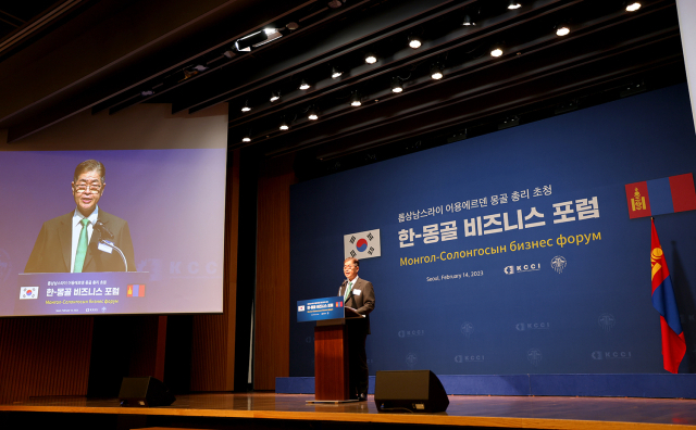 한·몽골 경협위원장직을 맡고 있는 김영훈 대성그룹 회장이 