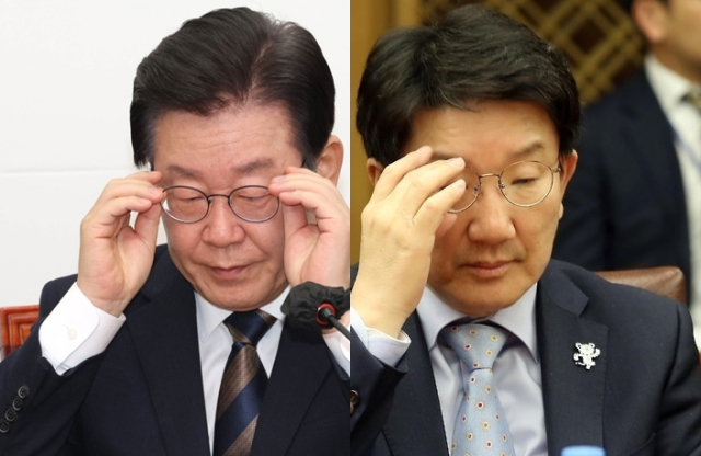이재명, 권성동. 연합뉴스